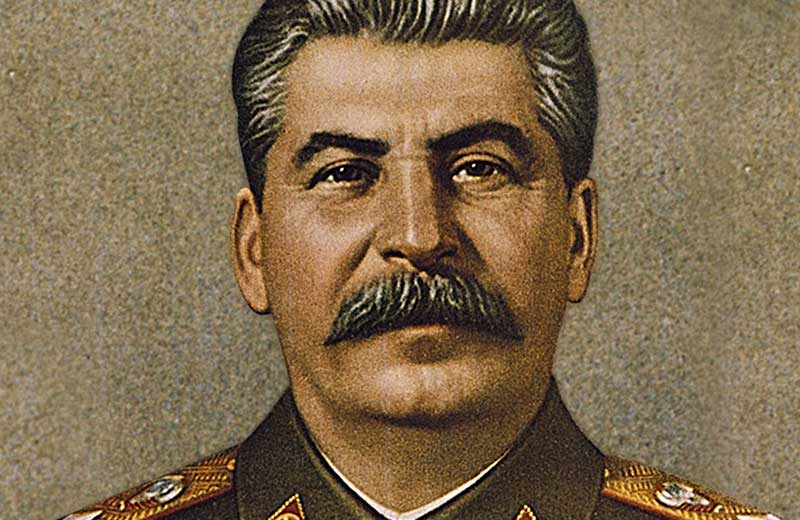 Painting of Joseph Stalin