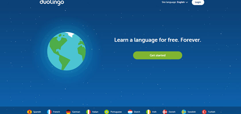 Duolingo Website