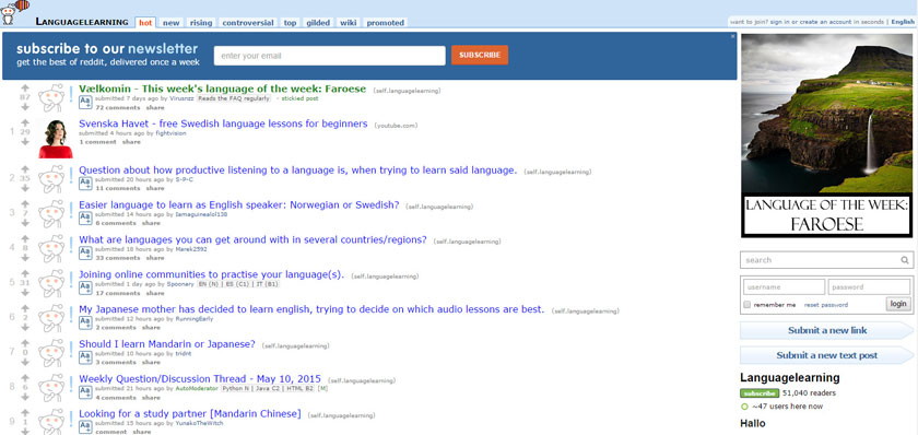 Reddit Website